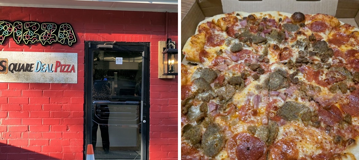 Square Deal Pizza Menu